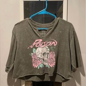Poison’s Women’s Relaxed Band T-Shirt in Good Condition. Size Small. $6